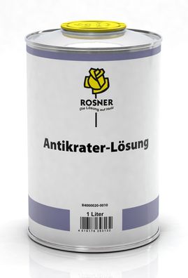 Rosner Antikrater-Lösung 1 L, Holz, Lack, Kraterbildung, Silikonréckstände