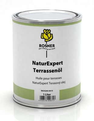 Rosner Natur Expert ßl / ßlwachs Holzschutz Terassenöl 1 Liter Teak