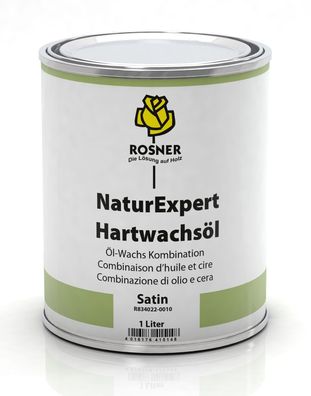 Rosner NaturExpert Hartwachsöl 25L, farblos, ßl, Wachs, Holz, Möbel, Hartwachs