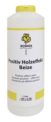 Rosner Positiv Holzeffektbeize Holzlack Beize Nadelholzbeize 09 Torf 1 Liter