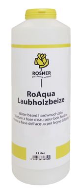 Rosner RoAqua Laubholzbeize wasserbasierend Holzlack Holzbeize Cognac 1 Liter