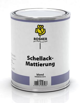 Rosner Schellack Blond Antik Möbel Lack Schellack, Hartlack 1 L, Holz, Lack