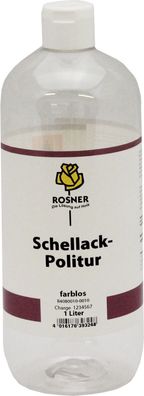 Rosner Schellackpolitur farblos Antik Möbel Lack Schellack, Politur,1L