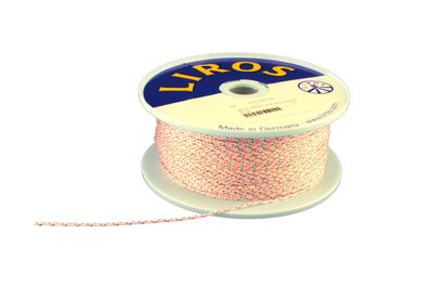 Liros -Magic Speed, Spule 30 m, Ø 2 mm, weiß-pink-blau