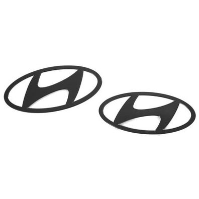 Original Hyundai IONIQ 6 Logo Emblem 2-teilig schwarz AL209ADD00