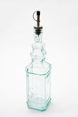 Ecogreen Flasche 700ml mit Ausgiesser Decor Glasflasche