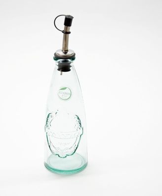 Ecogreen Flasche 300ml mit Ausgiesser Essig / Öl Decor Glasflasche