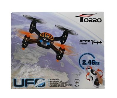 Torro U830 - UFO 6-Achsen Gyro Quadrocopter ferngesteuert, 2.4 GHz Helikopter