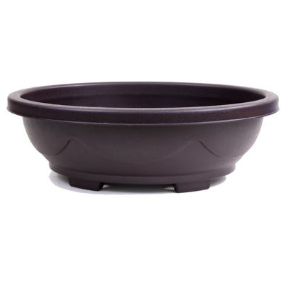 Bonsai - Schale oval 42 x 33 x 13,5 cm Kunststoff 40338