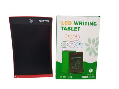 LCD Schreibtafel 8.5 Zoll, Elektronisch Schreibtafel, rot Kinder Maltafel