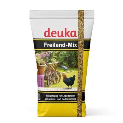 2,38€/ kg) Deuka Freiland-Mix 10 kg gekörnt Legehennenfutter Hühnerfutter Allein