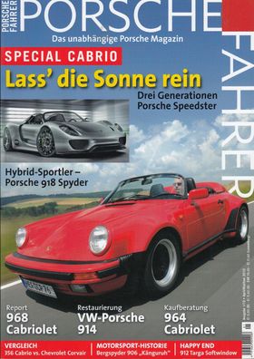 Porsche Fahrer Special Cabrio - Porsche Speedster, 964, 968, VW Porsche