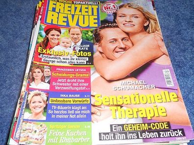 Zeitschrift - Freizeit Revue Nr.17 vom 15. April 2014 - Michael Schumacher