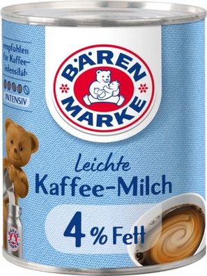 Bärenmarke Leichte Kaffee-Milch 4%, 340g