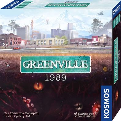 Kosmos 680039 Gesellschaftsspiel Greenville 1989, für 3-6 Spieler ab 16 Jahren