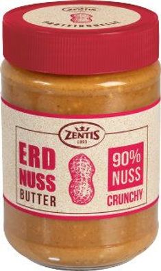 Zentis Erdnussbutter Crunchy 350g