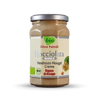 Bio Nocciolata Bianca Haselnuss-Nougat-Creme 250g