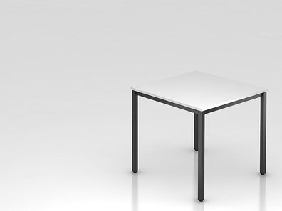 Konferenztisch Meeting D Modell DQ 08 Gestell schwarz Tischfuß eckig