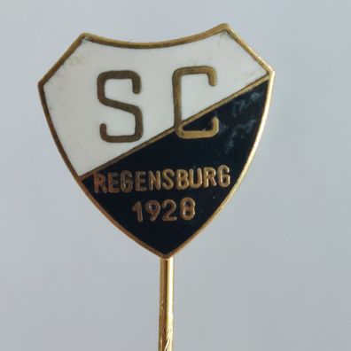 Fussball Anstecknadel SC Regensburg 1928 FV Bayern Oberpfalz Kreis Regensburg