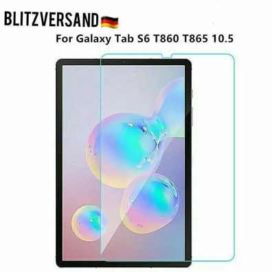 Für Samsung Galaxy Tab S6 10.5 T860 T865 Schutzglas Hart DisplayschutzFolie