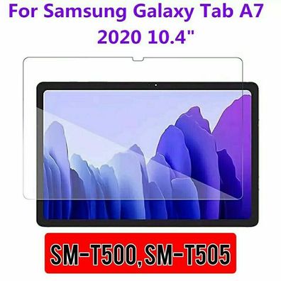 Für Samsung Galaxy Tab A7 10.4 T500/ T505 Schutzglas Displayschutzfolie Echt 9H