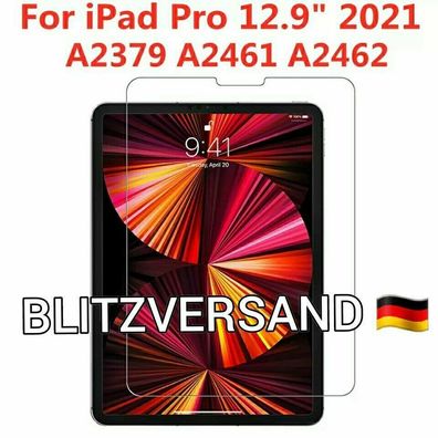 Für Apple iPad Pro 12.9 2021 A2379 A2461 A2462 Schutzglas DisplayschutzFolie