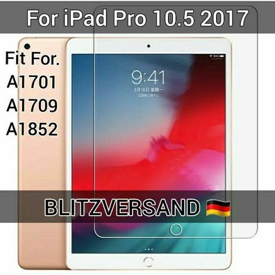 Für Apple iPad Pro 10.5 2017 A1709 A1852 A1701 Schutzglas Displayschutzfolie 9H