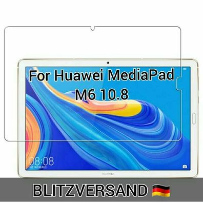 Für Huawei MediaPad M6 10.8 Schutzglas Displayschutzfolie Echt 9H Hartglas