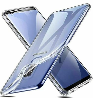 Samsung Galaxy S8 Plus Protection Hülle Silikon Case Transparent Durchsichtig