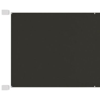 Senkrechtmarkise Anthrazit 100x600 cm Oxford-Gewebe