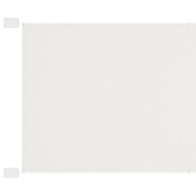 Senkrechtmarkise Weiß 180x800 cm Oxford-Gewebe