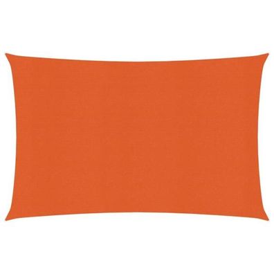 Sonnensegel 160 g/ m² Orange 2,5x4 m HDPE