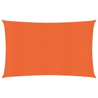 Sonnensegel 160 g/ m² Orange 2x4,5 m HDPE
