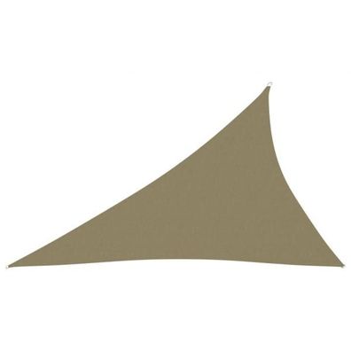 Sonnensegel Oxford-Gewebe Dreieckig 3x4x5 m Beige