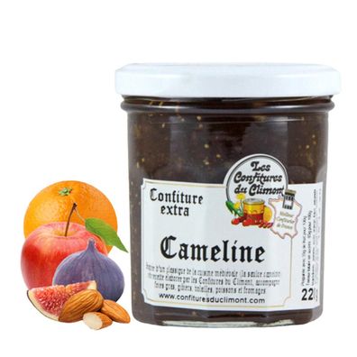 Les Confitures du Climont Konfitüre extra Cameline mit Apfel, Orange, Feige, Ingwer