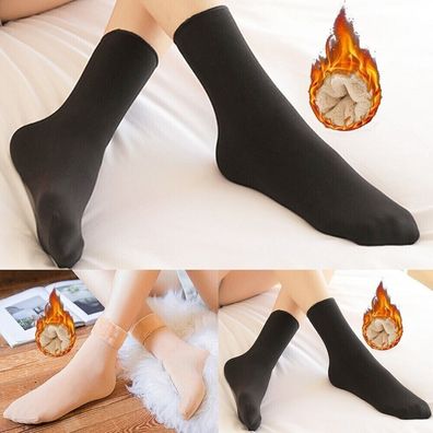 Winter wärmer Frauen Socken verdicken thermische Socken Schnee Samt Socken