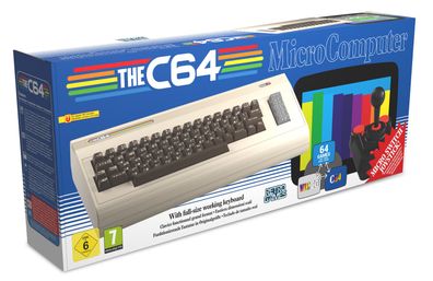 The C64 Maxi | inkl. 64 Spiele | Commodore | Retro Games | Konsole |