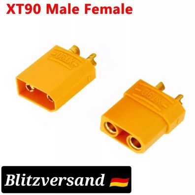 XT90 Stecker Buchse MALE Female Qualität Modellbau Adapter RC30A Kabel Lipo Akku