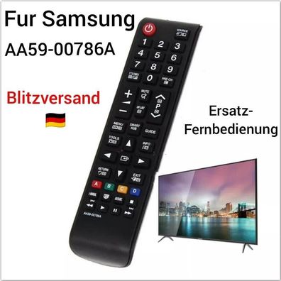 Ersatz Fernbedienung passend für Samsung AA59-00786A AA5900786A TV Remote DE