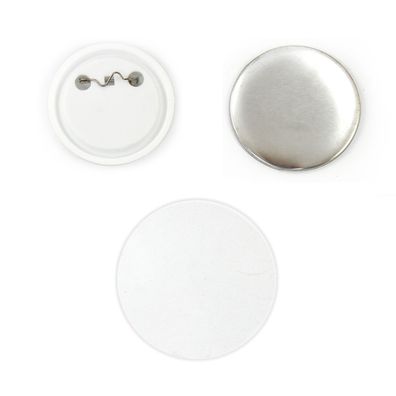 58mm Buttonrohlinge Buttons Rohlinge Buttonmaschine Zubehör (Gr. 58mm)