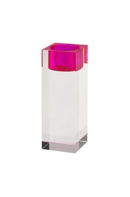 Gift Company Sari Teelichthalter, transparent/ pink, Kristallglas, 1127505013 1 St
