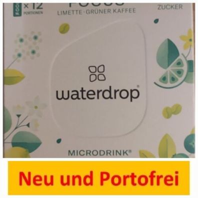 Waterdrop Mikrodrink Limette Grüner Kaffee Ohne Zucker Mit Vitamin