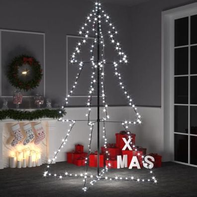 Weihnachtsbaum Kegelform 240 LEDs Indoor und Outdoor 118x180 cm