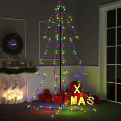 Weihnachtsbaum Kegelform 240 LEDs Indoor und Outdoor 118x180 cm