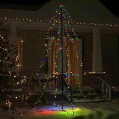 Weihnachtsbaum Kegelform 300 LEDs Indoor und Outdoor 120x220 cm