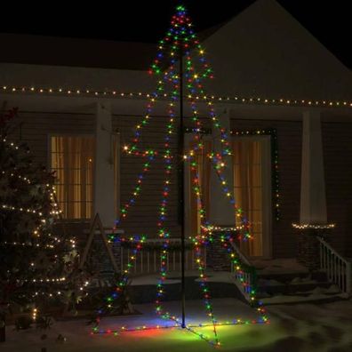 Weihnachtsbaum Kegelform 360 LEDs Indoor und Outdoor 143x250 cm