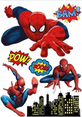 Essbar Spiderman Marvel Torten-Bild-Auflege-Zuckermasse Tortenaufleger-Fondant