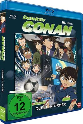 Detektiv Conan - 16. Film: Der 11. Stürmer - Blu-Ray - NEU
