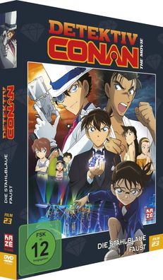 Detektiv Conan - 23. Film - Die stahlblaue Faust - Limited Edition - DVD - NEU