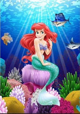 Essbar Ariel The Little Mermaid Tortenaufleger Torte Tortenbild Zuckerbild Game